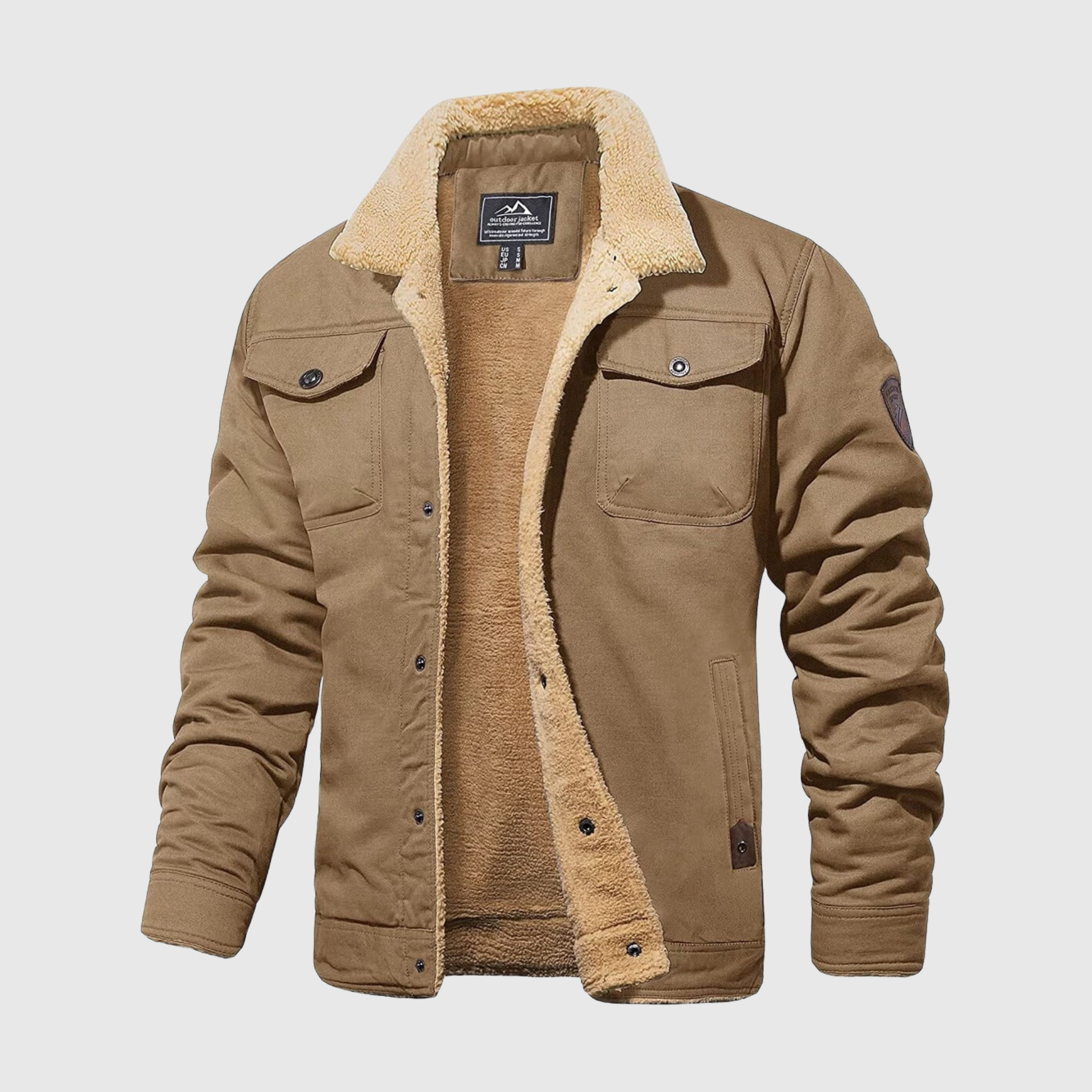 Riley Lined Bomber Jacket