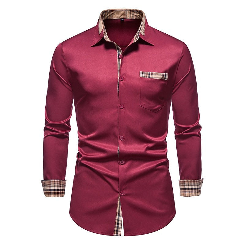 Louis | Designer button-up business dress shirt