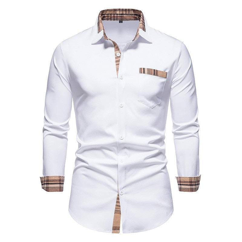 Louis | Designer button-up business dress shirt