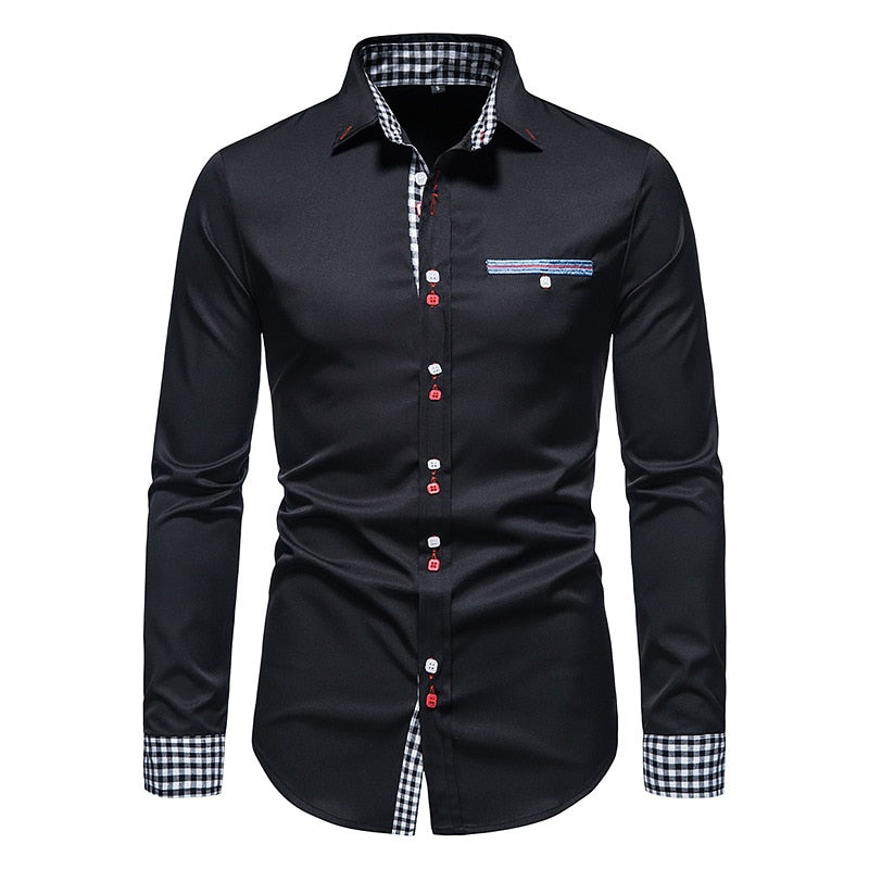 Louis | Designer button-up business dress shirt