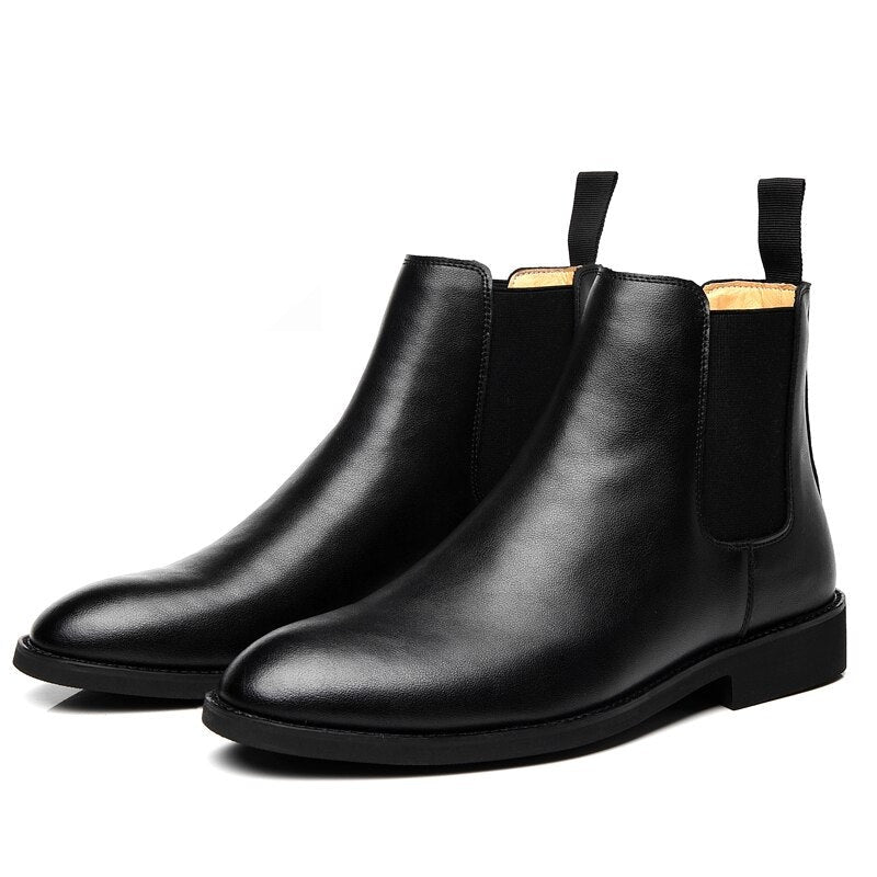 Louis | Classic cow suede leather Chelsea boots