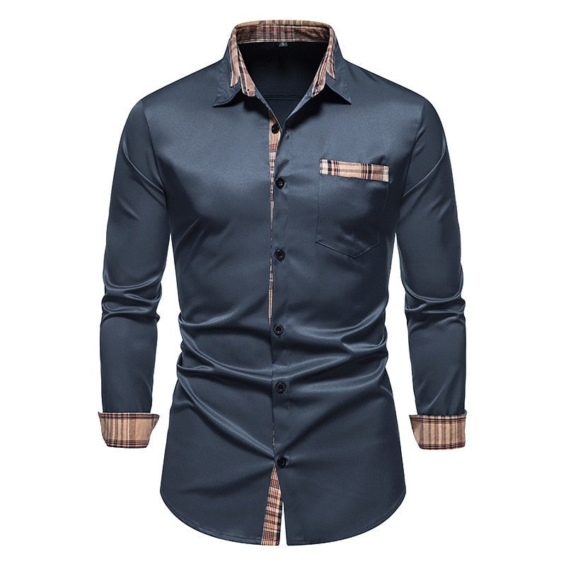 Louis | Designer button-up business dress shirt