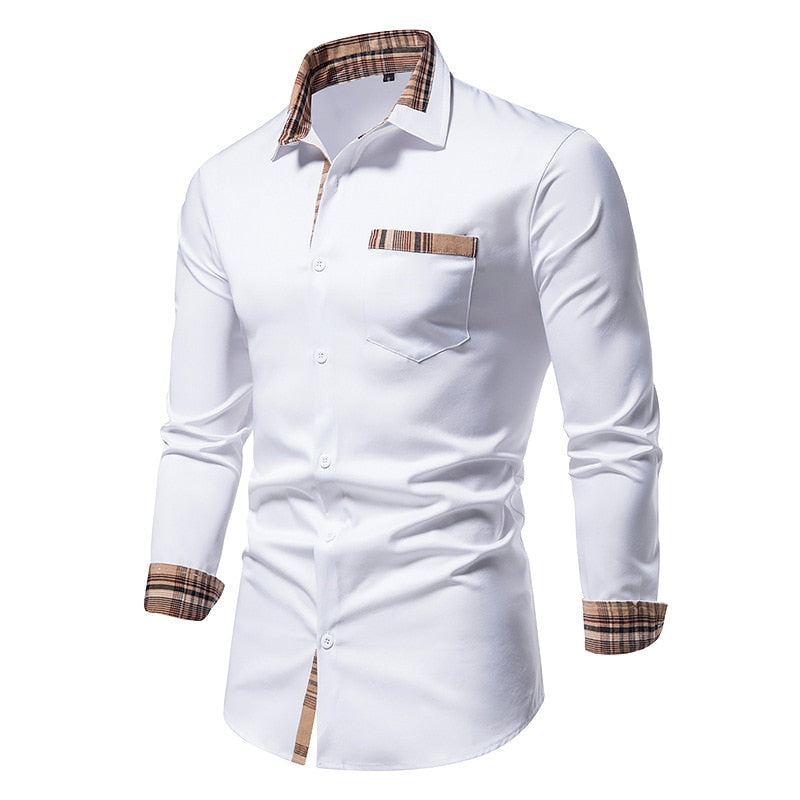 Louis | Designer button-up business dress shirt