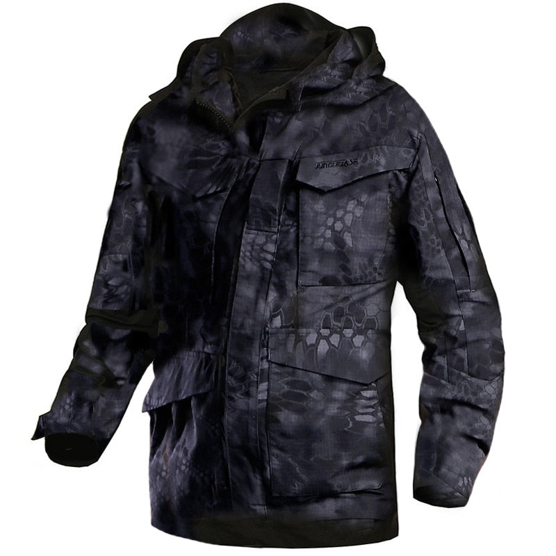 Carter | Army Tactical Windbreaker Hooded Outdoor Parka