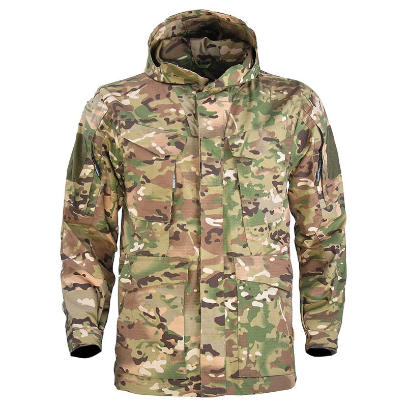 Carter | Army Tactical Windbreaker Hooded Outdoor Parka