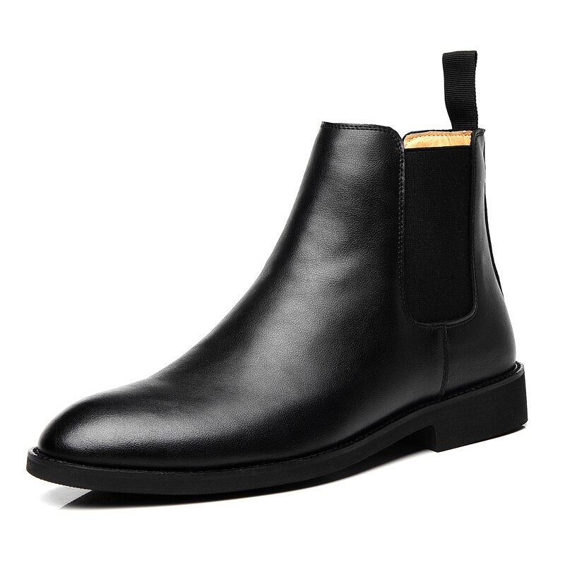 Louis | Classic cow suede leather Chelsea boots