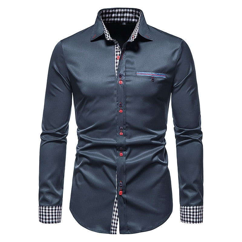 Louis | Designer button-up business dress shirt