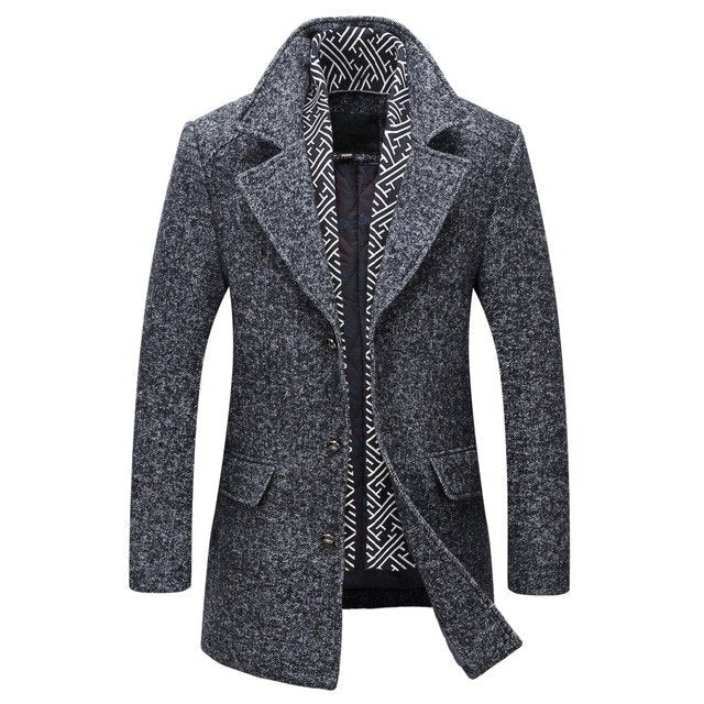 Louis | Long wool & blends winter coat