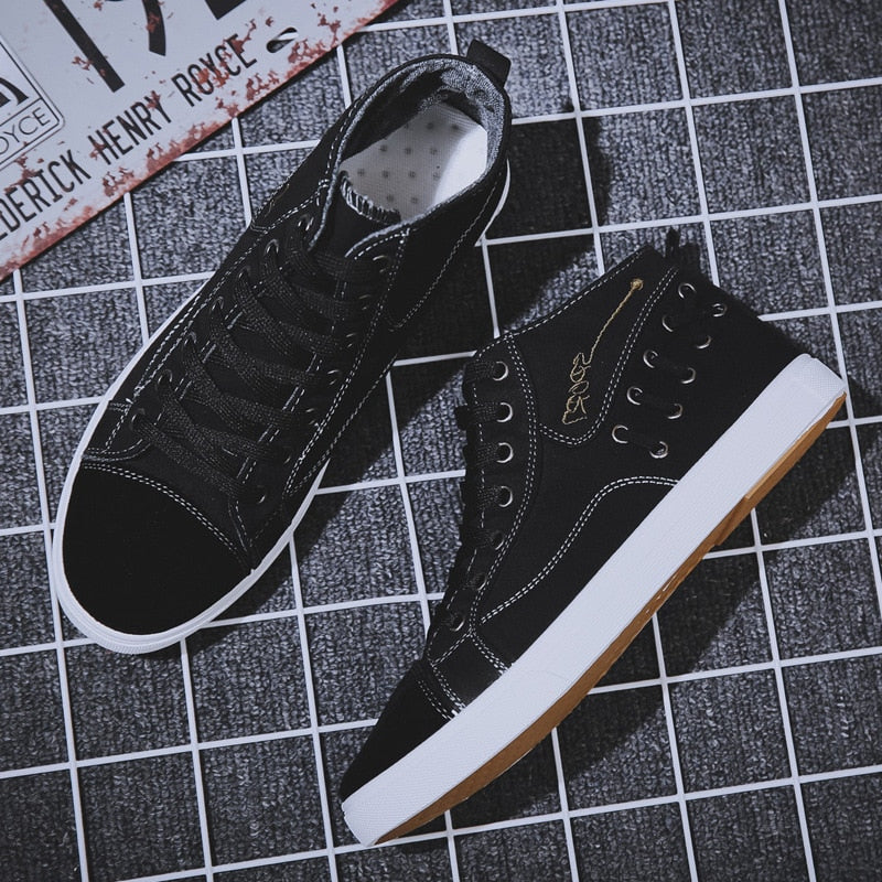 Louis | Trendy low-top board shoes with side laces