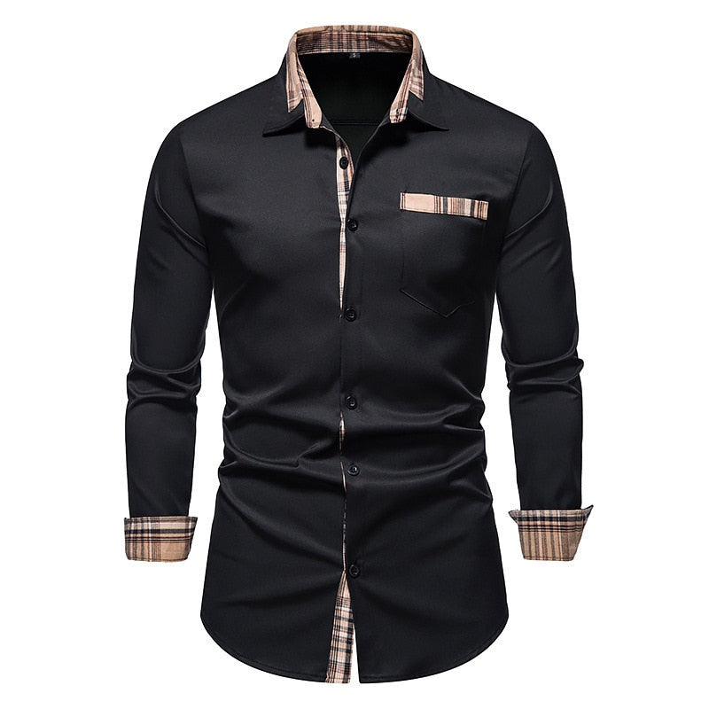 Louis | Designer button-up business dress shirt