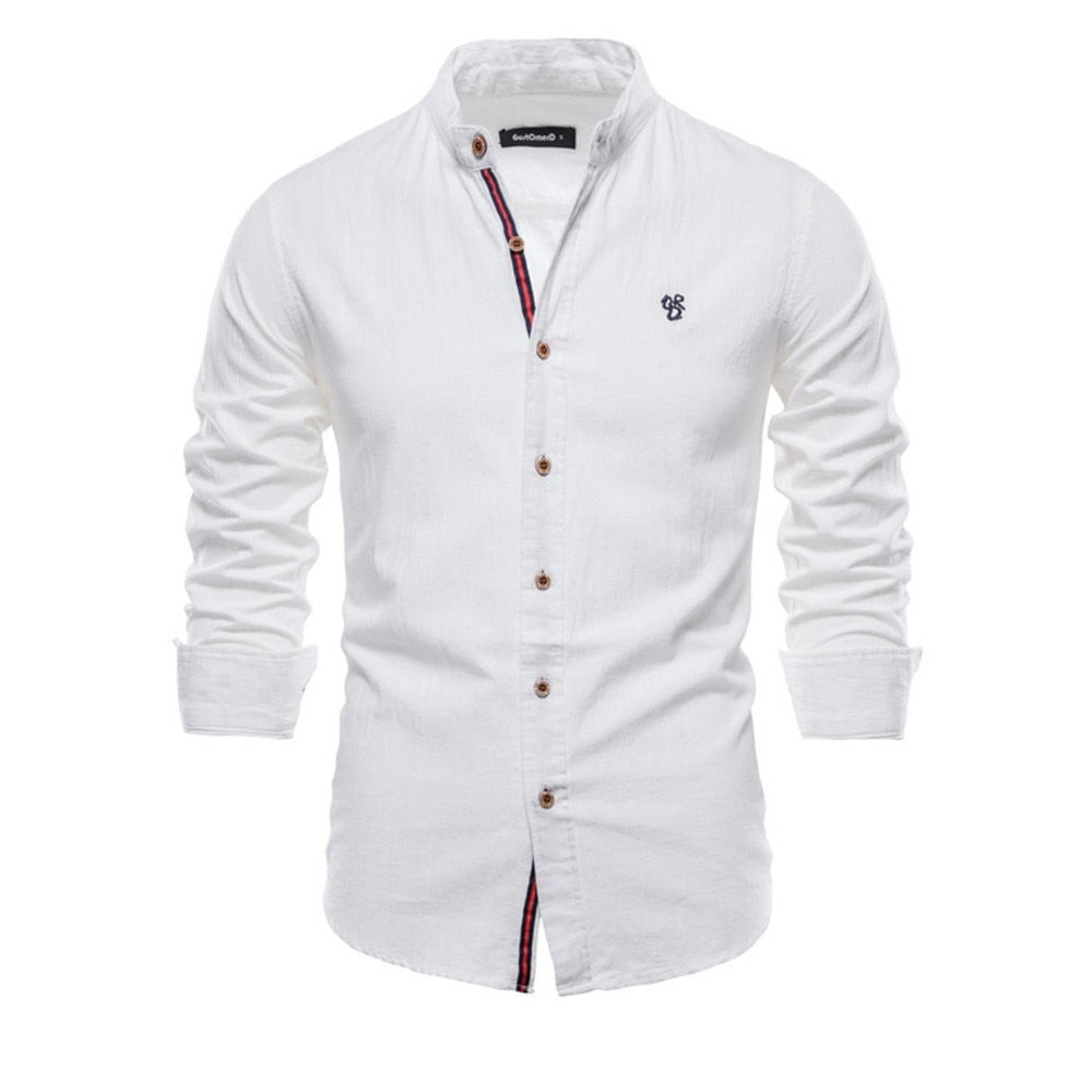 Louis | Exclusive long sleeve cotton button-up shirt