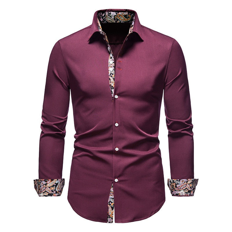 Louis | Designer button-up business dress shirt