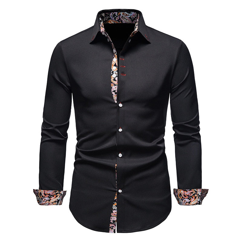 Louis | Designer button-up business dress shirt