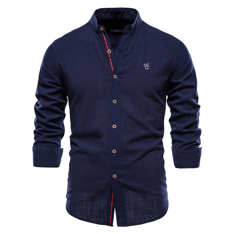 Louis | Exclusive long sleeve cotton button-up shirt