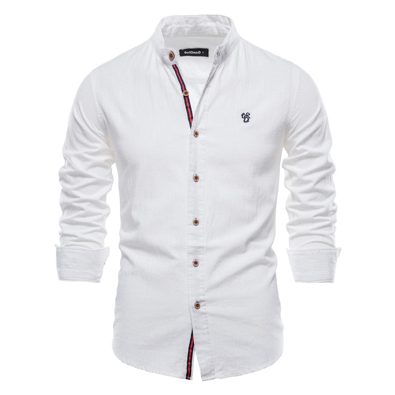 Louis | Exclusive long sleeve cotton button-up shirt