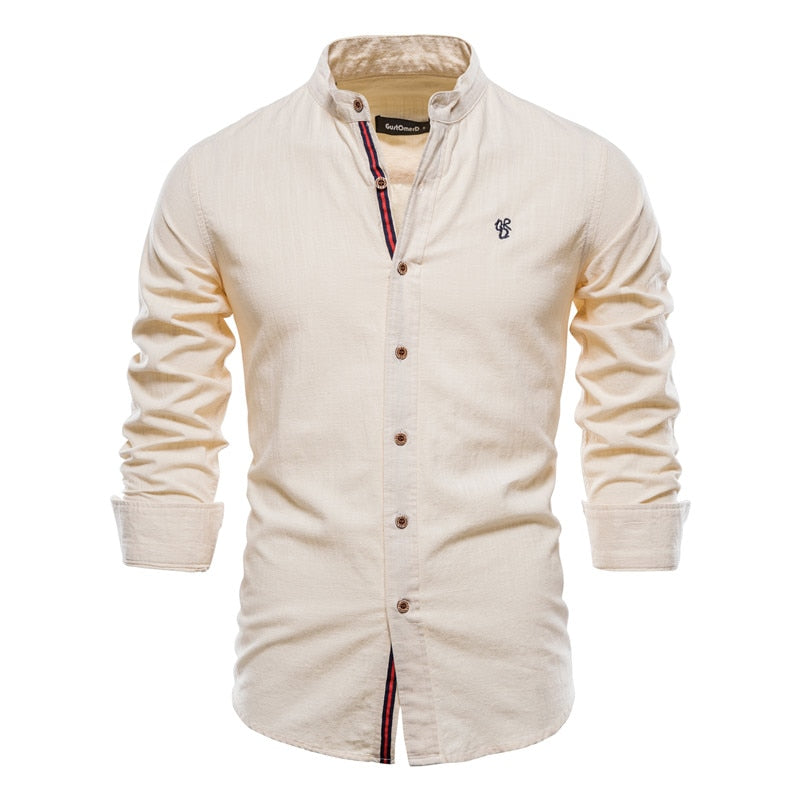 Louis | Exclusive long sleeve cotton button-up shirt