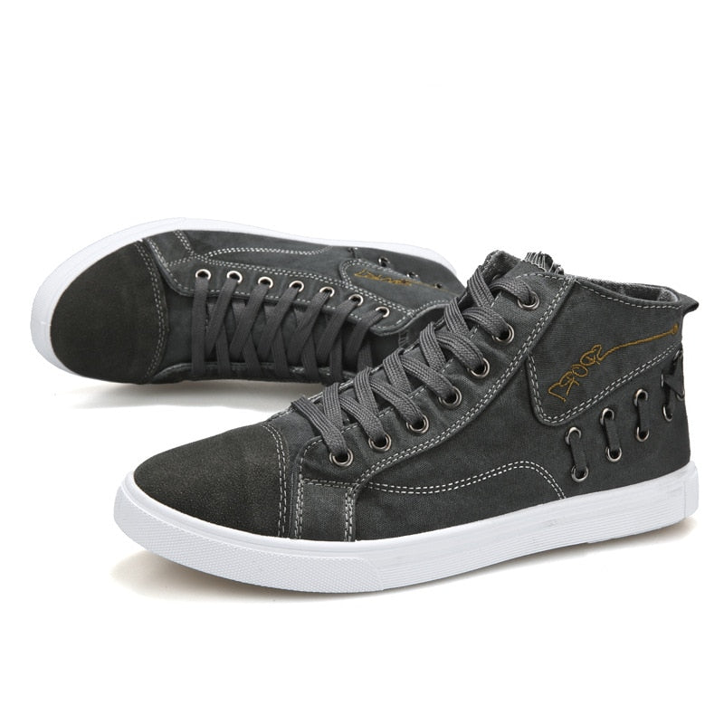 Louis | Trendy low-top board shoes with side laces