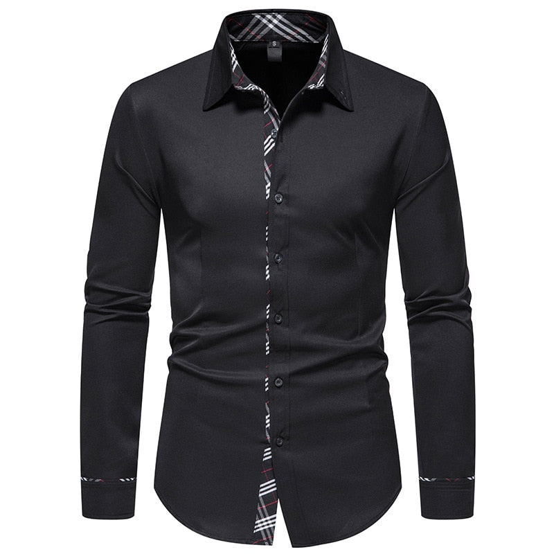 Louis | Designer button-up business dress shirt