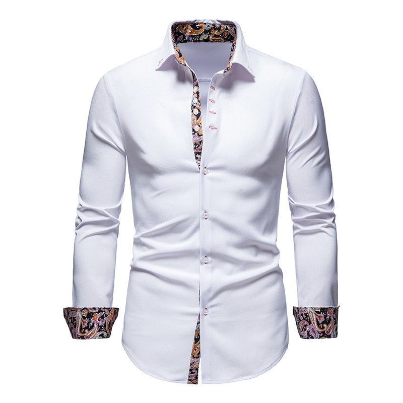 Louis | Designer button-up business dress shirt