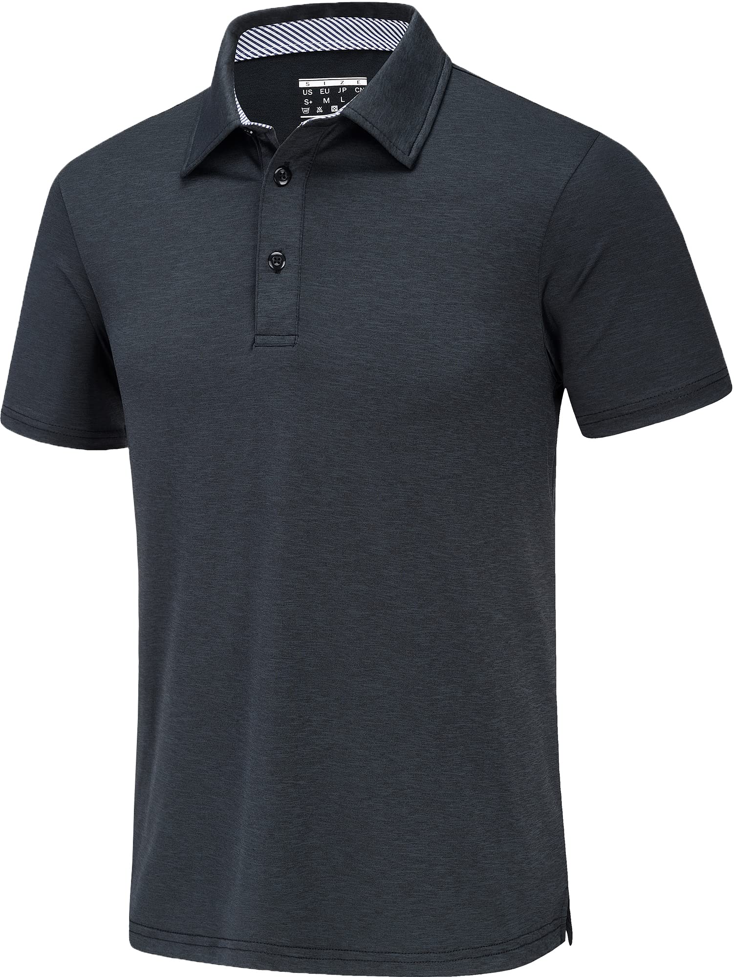 Ethan | Button-down business dress polo shirt