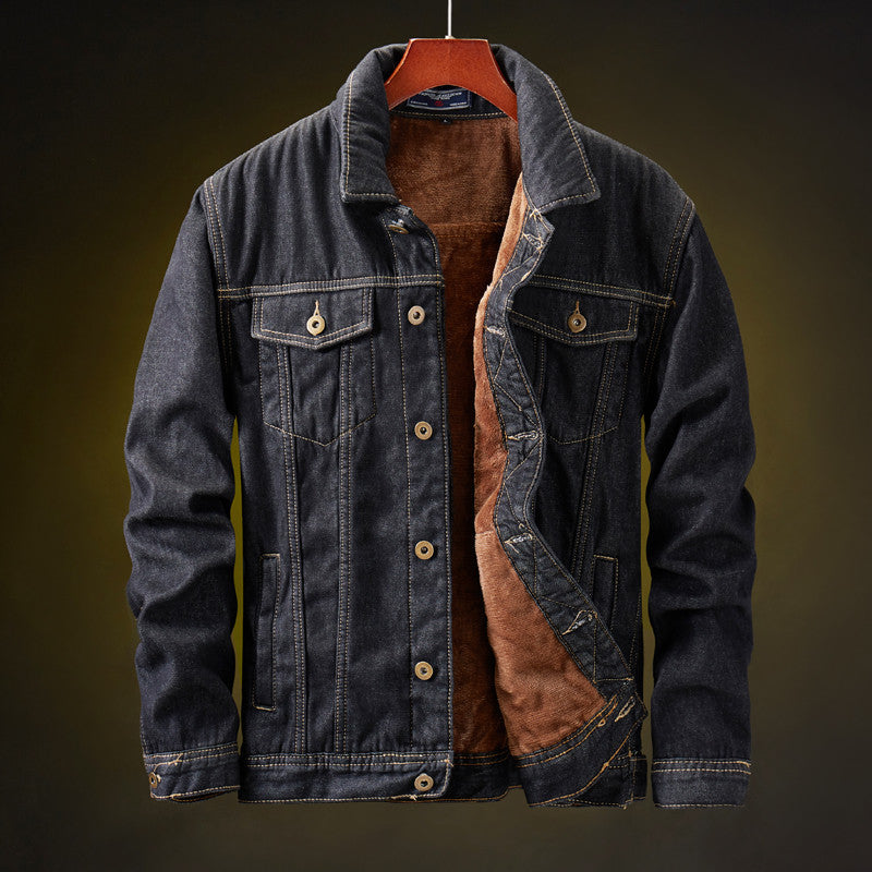 Nash | Cowboy fleece denim jacket