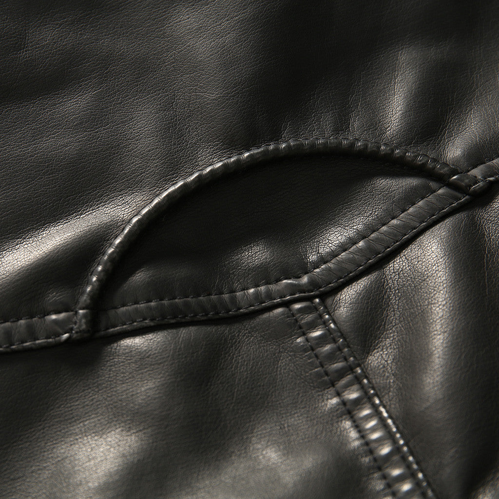 Louis | Greedy Gentle Season Leather Coat