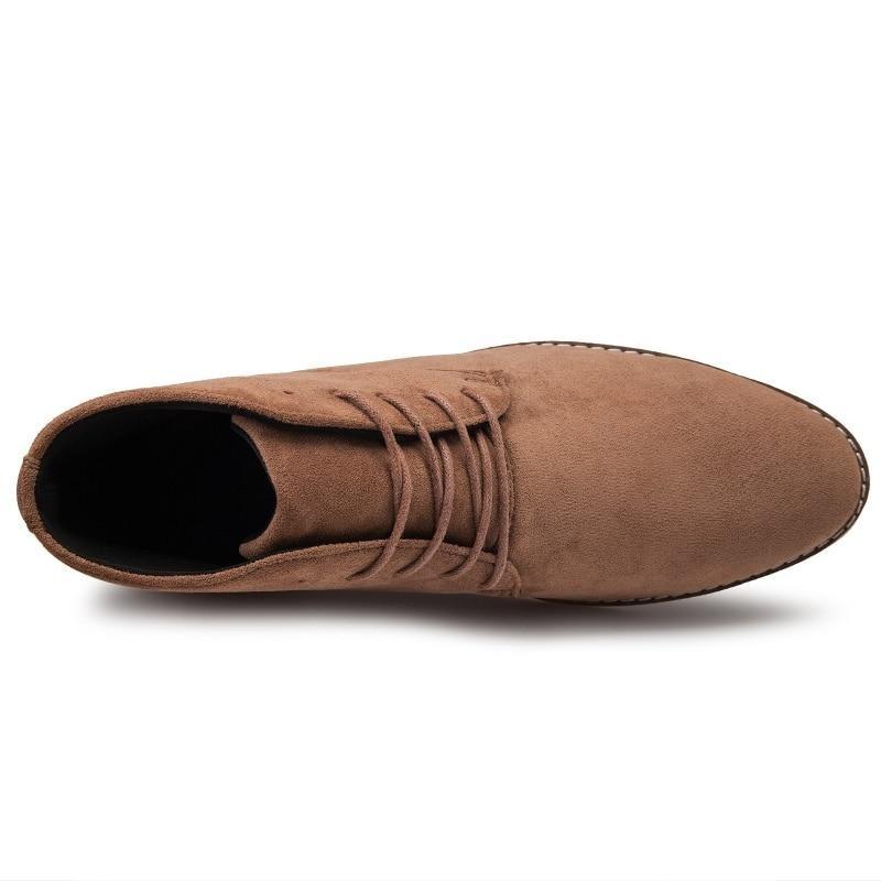 Louis | Pointed Toe Suede Chelsea Shoes