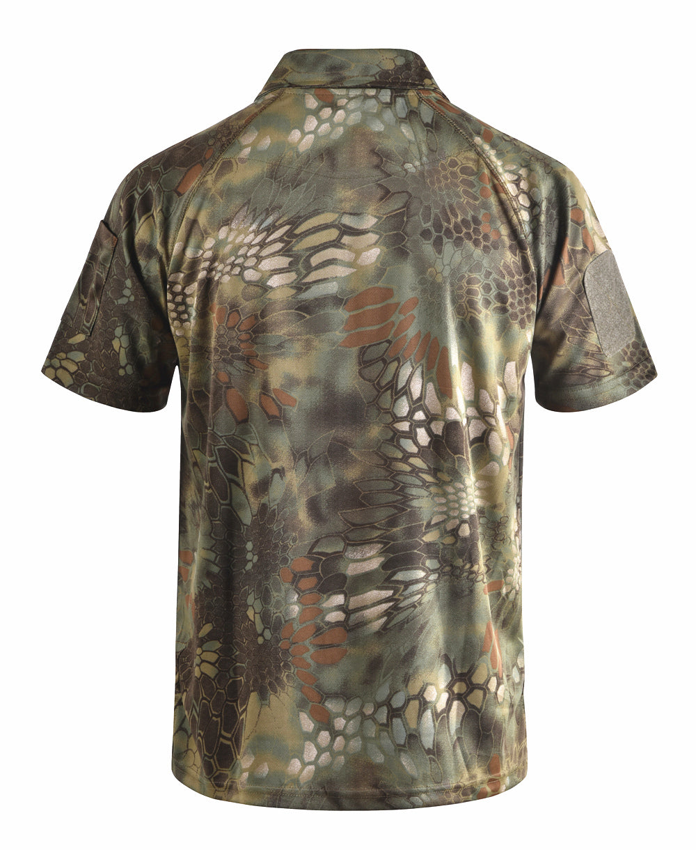 Typhon Multicam Fast Dry Tactical Camouflage Polo Shirt