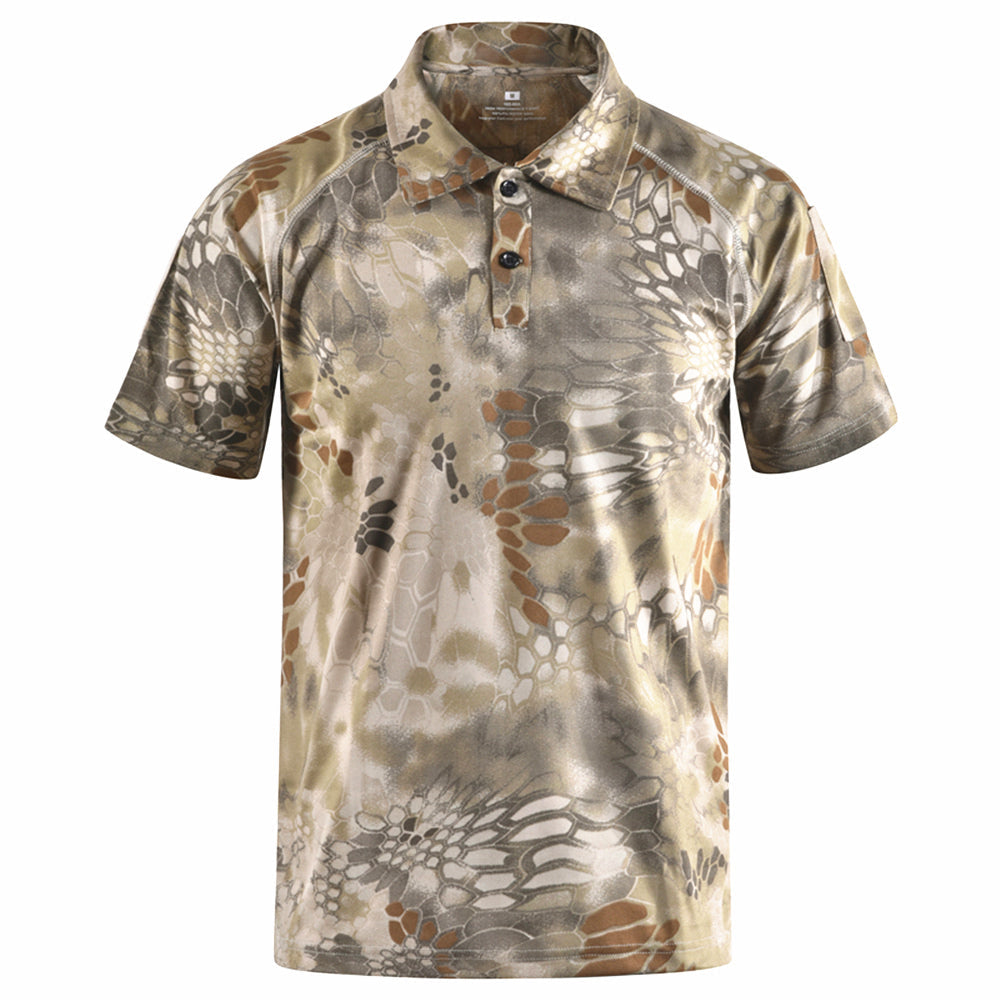 Typhon Multicam Fast Dry Tactical Camouflage Polo Shirt