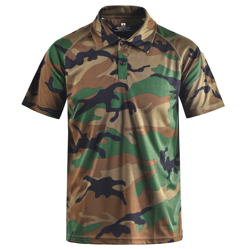 Typhon Multicam Fast Dry Tactical Camouflage Polo Shirt