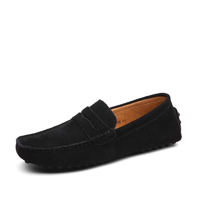 West Louis™ Loafers Moccasins Slip On Men Flats Blue / 6.5 - West Louis