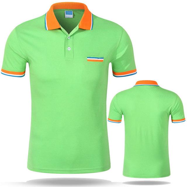 West Louis™ Cotton Casual Breathable Polo Shirt Orange / S - West Louis