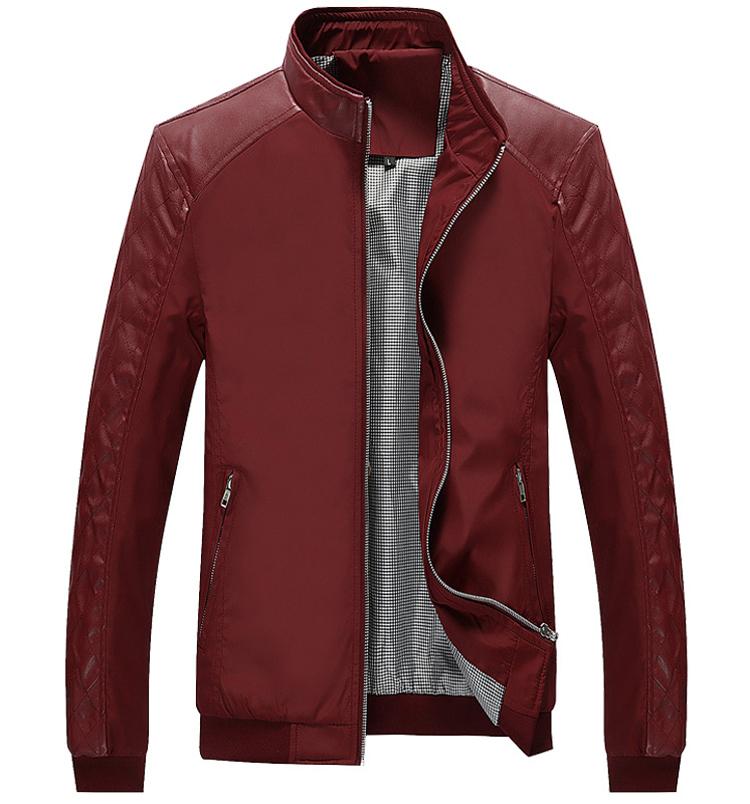 Noah | Slim PU leather business jacket