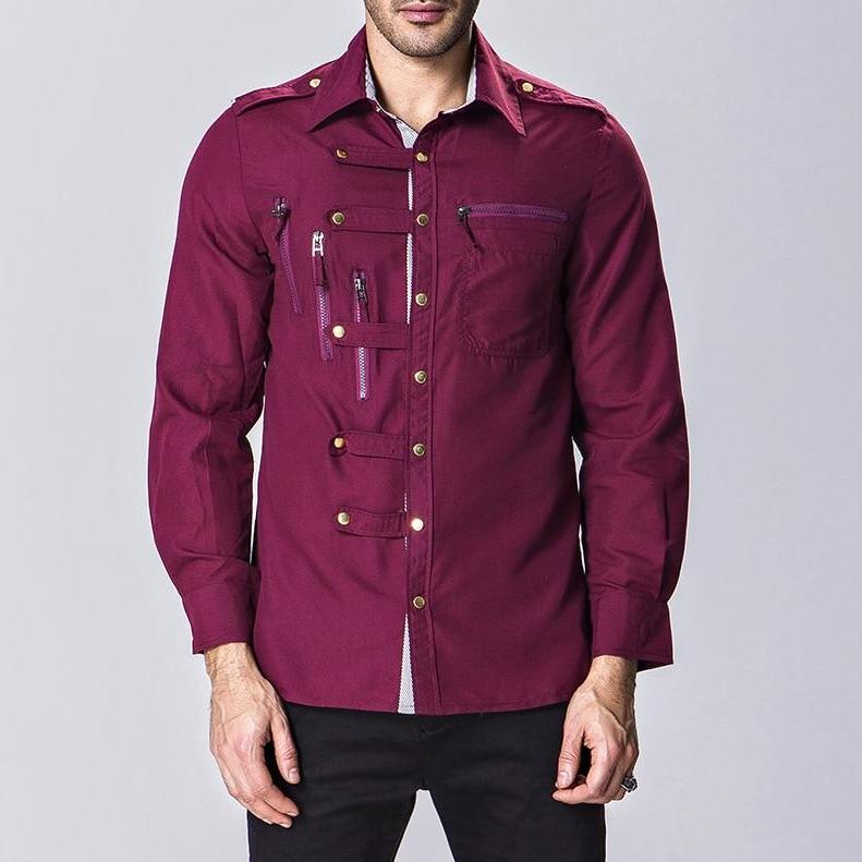 Louis | Zipper pocket style shirt