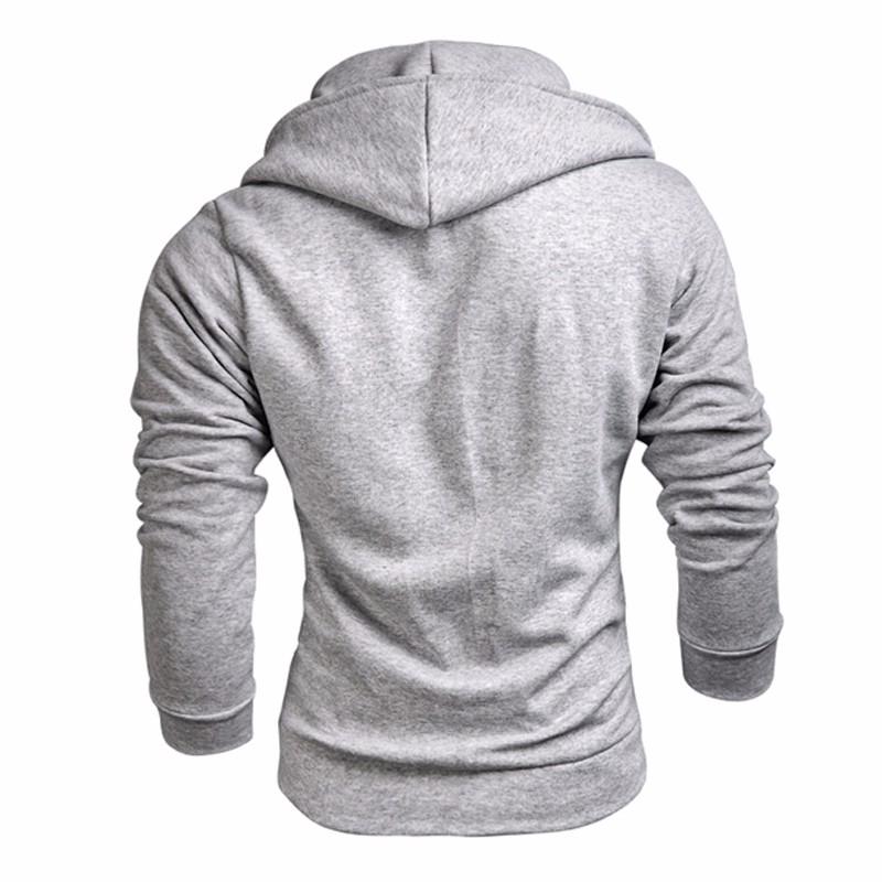 Louis | Solid fleece zipper sweatshirt