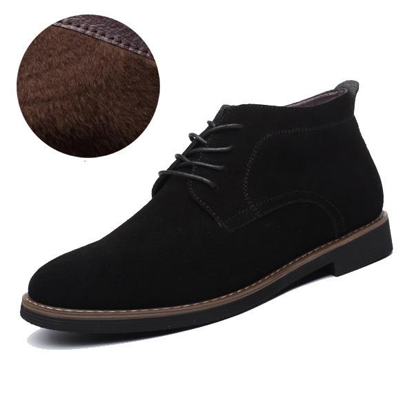 Louis | Solid suede leather men's shoes