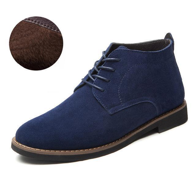 Louis | Solid suede leather men's shoes