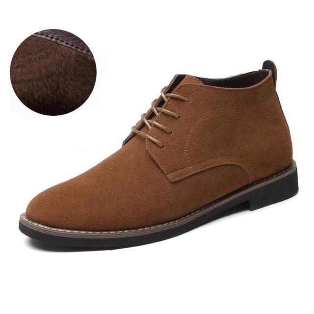 Louis | Solid suede leather men's shoes