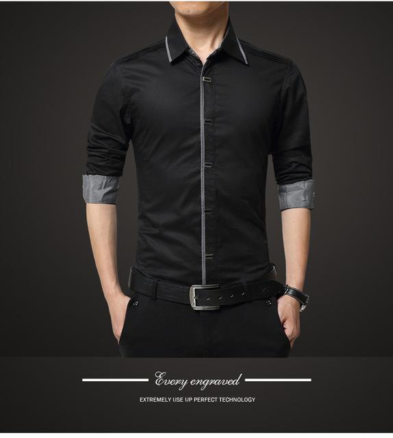 Ethan | High-quality slim-fit dress shirt