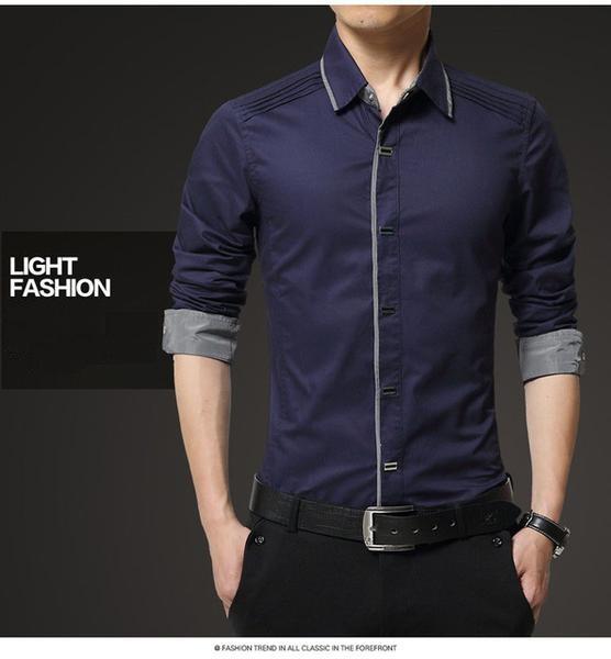 Ethan | High-quality slim-fit dress shirt