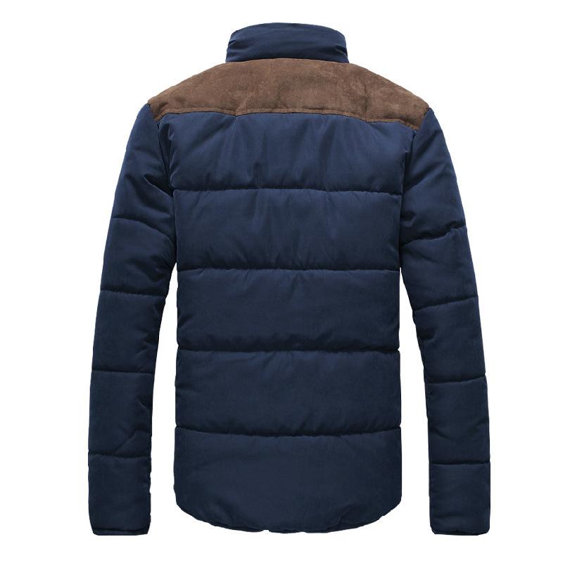 Louis | Padded down jacket with branded collar