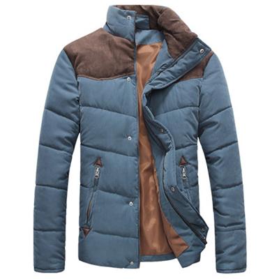 Louis | Padded down jacket with branded collar