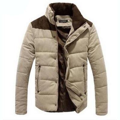 Louis | Padded down jacket with branded collar