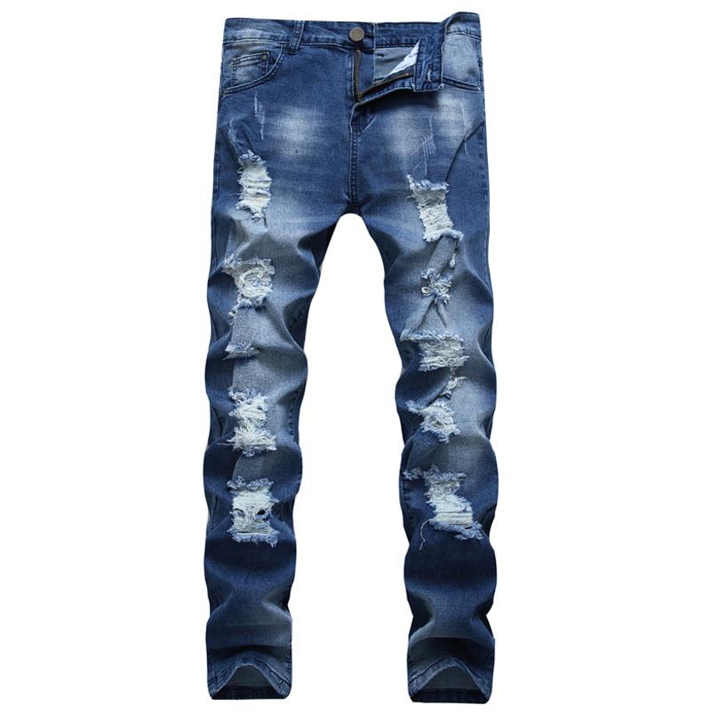 Nash | Ripped slim-fit denim jeans