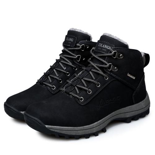 West Louis™  Warm Fashion Male Rubber Winter Boots  - West Louis