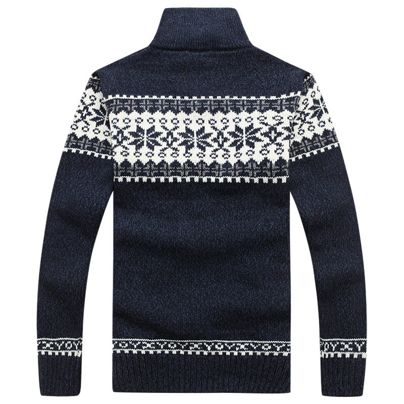 Emilia | Christmas Snowflake Wool Sweater