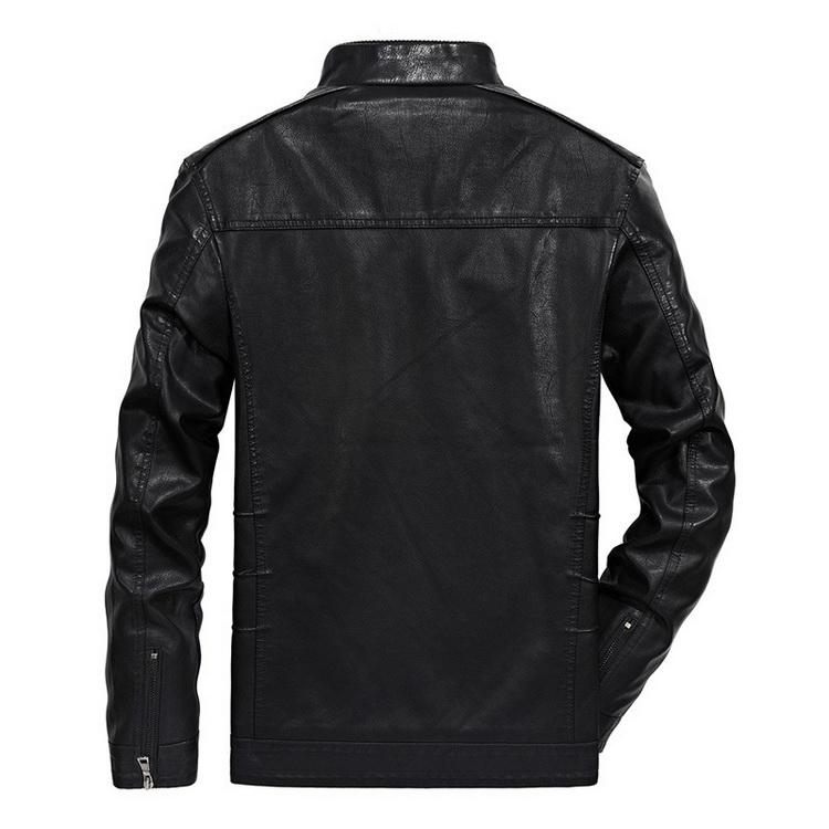 Louis | Classic leather motorcycle jacket for men