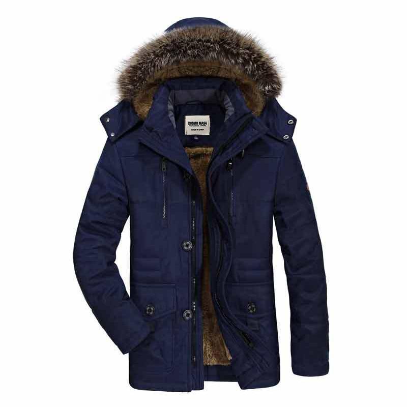 Jack | Cotton hooded winter parka coat