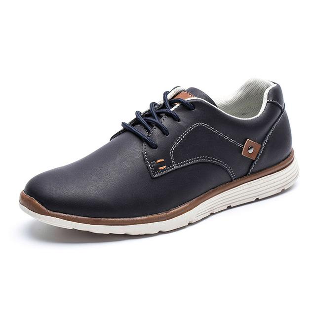 West Louis™ British Style Autumn Men Shoes  - West Louis