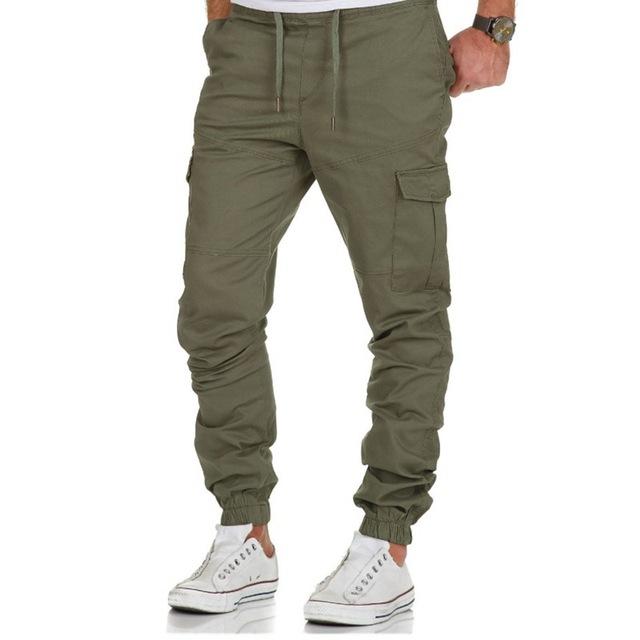 West Louis™ Multi-Pocket Cargo Trousers  - West Louis